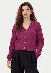 Kardigan U.S. Polo Assn. różowy 