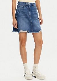 Spódnica jeansowa Tommy Jeans niebieska 