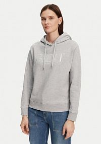 Bluza przez głowę Gant szara 