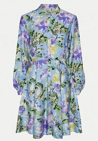 Sukienka YAS wielokolorowa Koszulowa