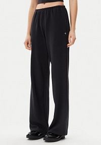 Spodnie dresowe Calvin Klein Jeans czarne damskie 