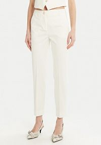 Chinosy Marella białe Dotto 2513781014  Slim Fit