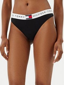 Stringi Tommy Hilfiger czarne 