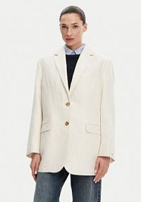 Żakiet Tommy Hilfiger beżowy Marynarka