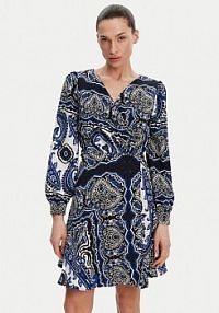 Sukienka codzienna Morgan granatowa 251-RIJAL.F  Regular Fit