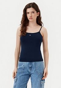 Top Tommy Jeans granatowy damski 