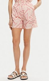 Szorty Silvian Heach różowe damskie Materiałowe