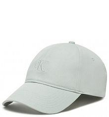 Czapka z daszkiem Calvin Klein Jeans szara damska 