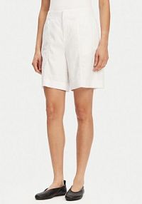 Szorty Calvin Klein Jeans białe damskie Bermudy