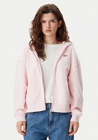 Bluza rozpinana Tommy Jeans różowa damska 