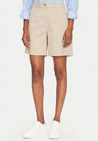 Szorty Gant beżowe damskie Materiałowe