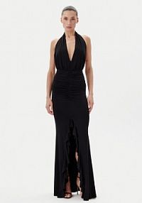 Sukienka wieczorowa Eleh czarna ESS250194  Regular Fit
