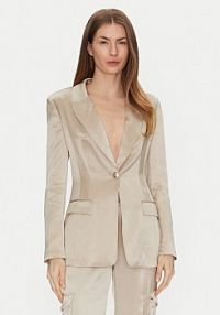 Żakiet Marciano Guess brązowy Marynarka