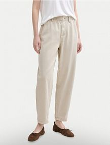 Jeansy Tom Tailor Denim beżowe damskie 