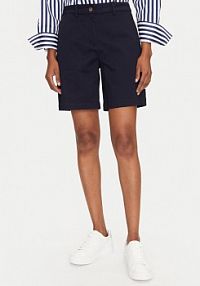 Szorty Gant granatowe damskie Materiałowe