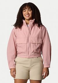 Kurtka przejściowa Columbia czerwona damska 