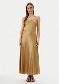 Sukienka letnia LOLA CASADEMUNT złota 