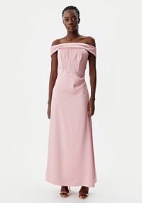 Sukienka wieczorowa Rinascimento różowa 