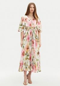 Sukienka codzienna Guess wielokolorowa 