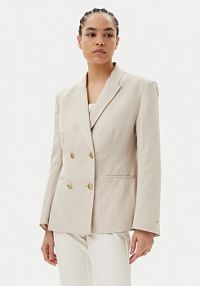 Żakiet Tommy Hilfiger beżowy Marynarka