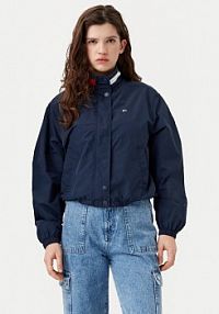 Kurtka przejściowa Tommy Jeans granatowa damska 