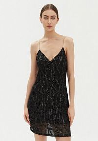 Sukienka koktajlowa Imperial czarna 