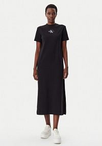 Sukienka codzienna Calvin Klein Jeans czarna 