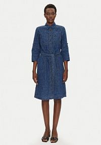 Sukienka jeansowa Olsen granatowa 