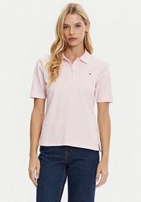 Koszulka polo Tommy Hilfiger różowa damska 