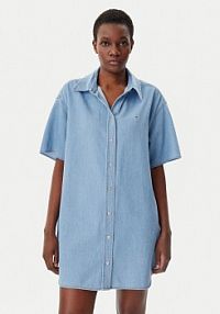 Sukienka jeansowa Tommy Jeans niebieska 