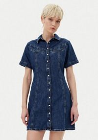 Sukienka jeansowa Levis niebieska Levi's®  Rinoa 001HR-0000  Standard Fit