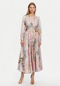 Sukienka wieczorowa Guess wielokolorowa 