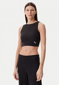 Top Puma czarny damski Ess 629765  Slim Fit