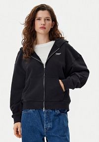 Bluza rozpinana Tommy Jeans czarna damska 