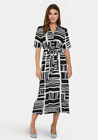 Sukienka JDY granatowa Koszulowa