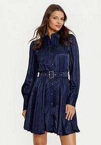 Sukienka koktajlowa Marciano Guess granatowa 