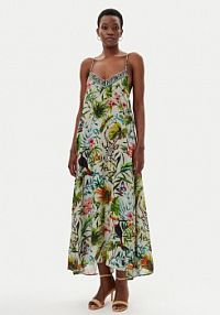 Sukienka letnia LOLA CASADEMUNT zielona 