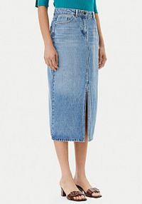 Spódnica jeansowa Morgan niebieska 