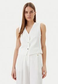 Kamizelka LOLA CASADEMUNT biała damska 