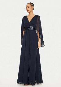 Sukienka wieczorowa Swing granatowa 