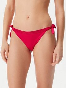 Strój kąpielowy Tommy Hilfiger różowy Dół od bikini