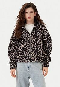 Kurtka przejściowa Noisy May brązowa damska Cuddle 27033459  Regular Fit