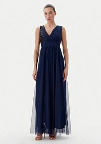 Sukienka wieczorowa Rinascimento granatowa 