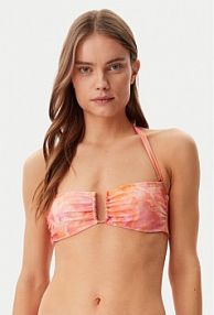 Strój kąpielowy Guess różowy Góra od bikini