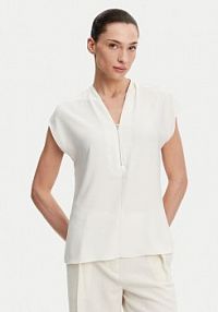 Bluzka Calvin Klein biała damska 