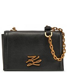 Torebka wieczorowa KARL LAGERFELD czarna 