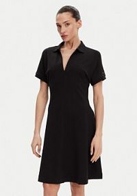 Sukienka codzienna Tommy Hilfiger czarna 