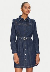 Sukienka jeansowa Morgan granatowa 