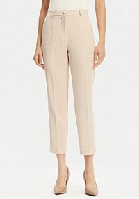 Chinosy Maryley beżowe 25EB571/21BE  Regular Fit