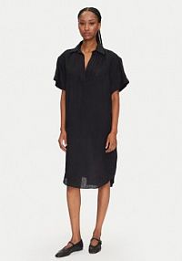 Sukienka letnia Gant czarna 4503433  Relaxed Fit